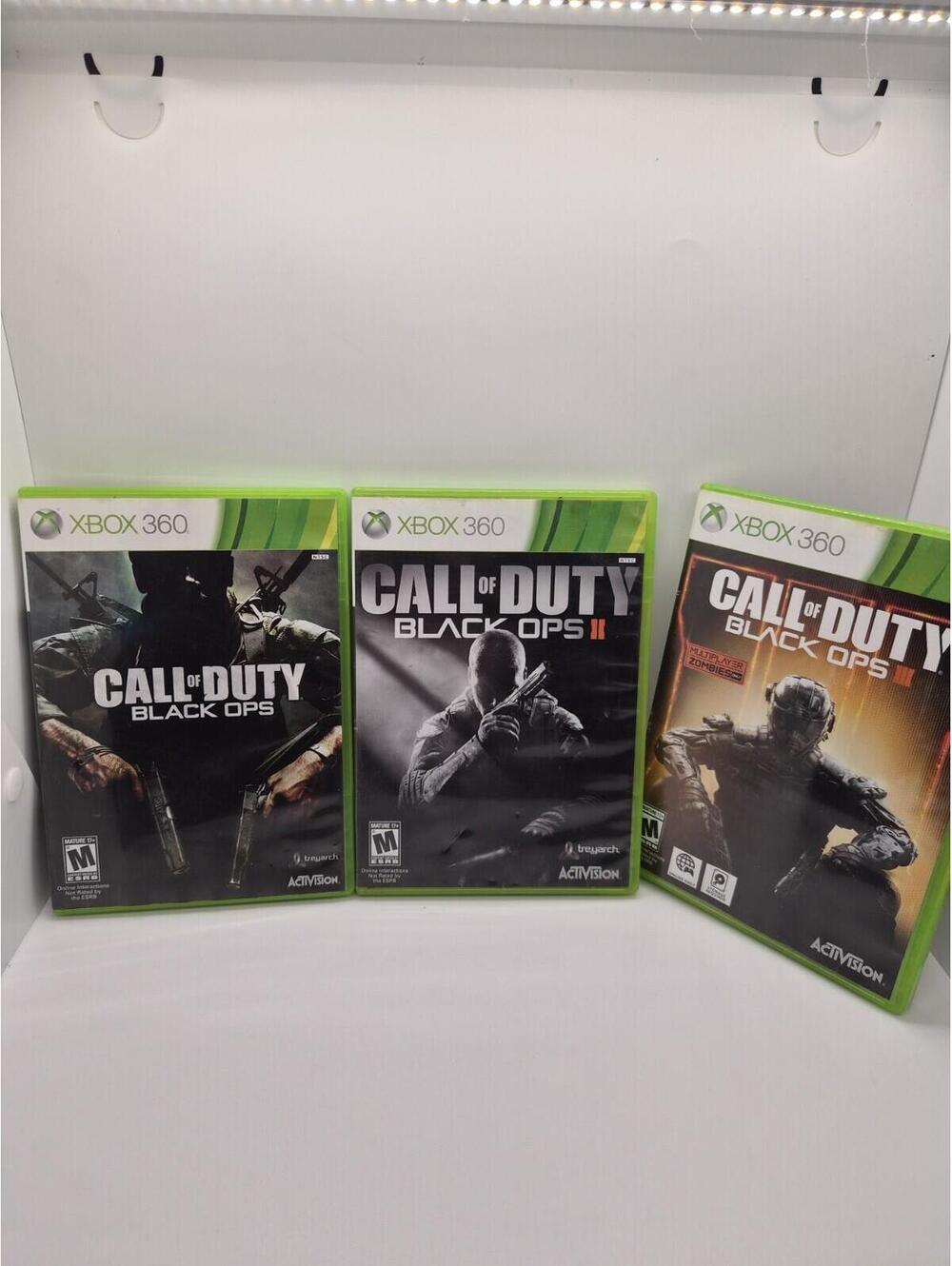 Xbox 360 Call Of Duty Black Ops 2 And 3